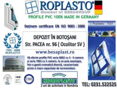 Producator de tamplarie PVC - Botosani