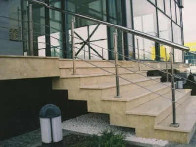 Scari si balustrade din inox - Bucuresti