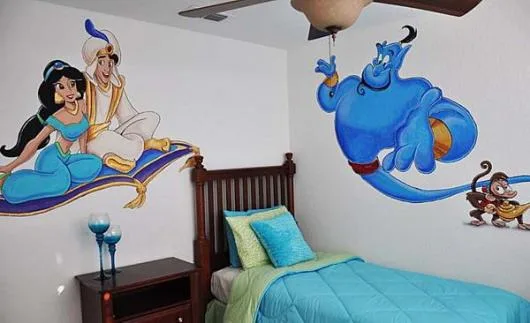 Camere copii si bebelusi cu picturi pe pereti Iasi