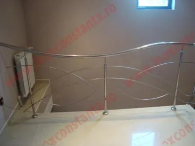 Balustrade si scari din inox sau lemn
