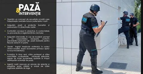 Agentie Paza si Protectie Bucuresti