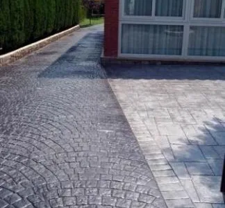 Corabia / Olt - Beton amprentat