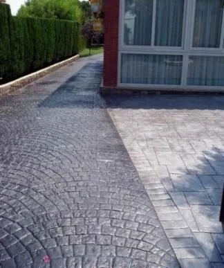 Corabia / Olt - Beton amprentat