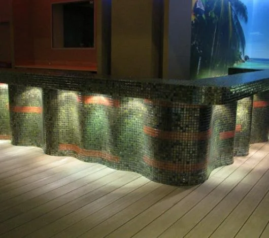 Mozaic decorativ din piatra si sticla - Bucuresti
