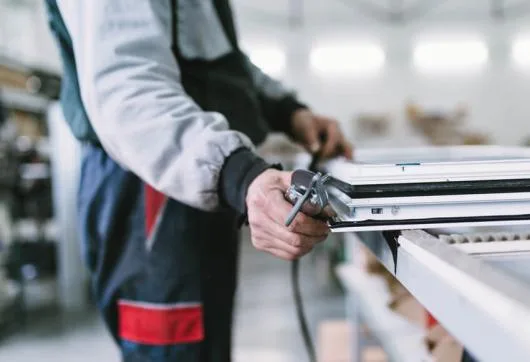 Montaj tamplarie PVC si aluminiu cu geam termopan - Brasov