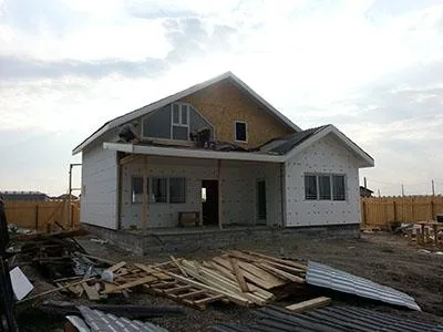 Gulia / Dambovita - Case pe structura de lemn