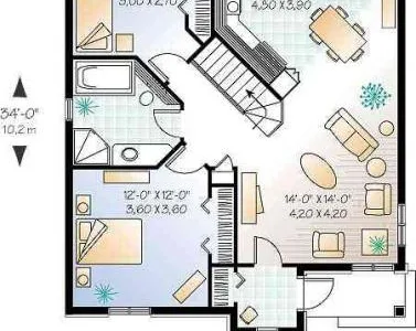 Gulia / Dambovita - Case pe structura de lemn