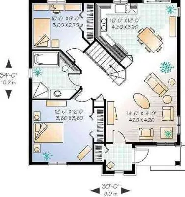 Gulia / Dambovita - Case pe structura de lemn