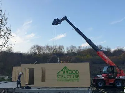 Cluj -Napoca - Constructii prefabricate din lemn
