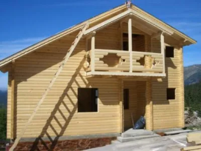 Constructii case de lemn - Harghita