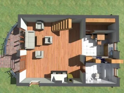 Constructii case de lemn - Harghita