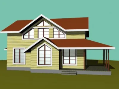 Constructii case de lemn - Harghita