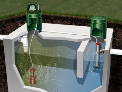Petresti / Dambovita - Fose septice ecologice
