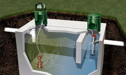Petresti / Dambovita - Fose septice ecologice