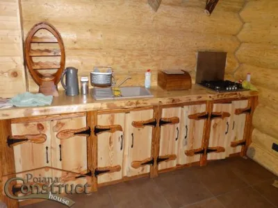 Constructii case din lemn rotund - Suceava