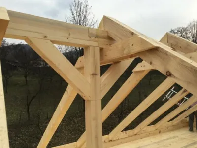 Constructii case din lemn