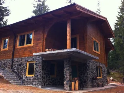 Constructii case din lemn