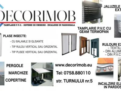 Geamuri termopan - rulouri - storuri - jaluzele - pergole - Brasov
