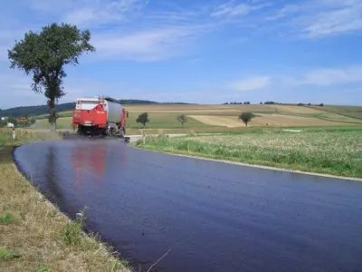 Prelucrarea si distributia emulsiei bituminoase