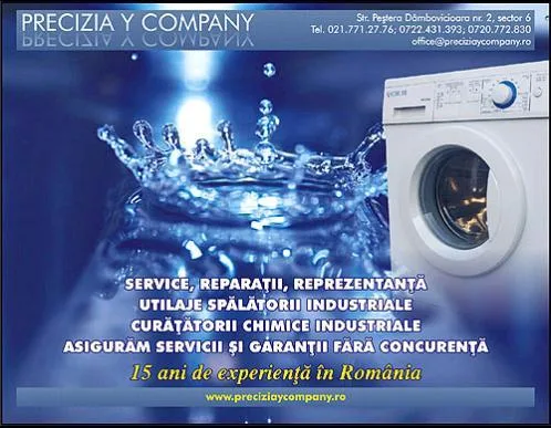 Reparatii masini industriale spalatorii