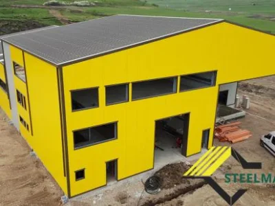 Constructii din armaturi din otel - hale - garaje - Pericei / Salaj