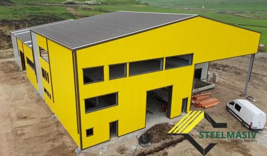 Constructii din armaturi din otel - hale - garaje - Pericei / Salaj