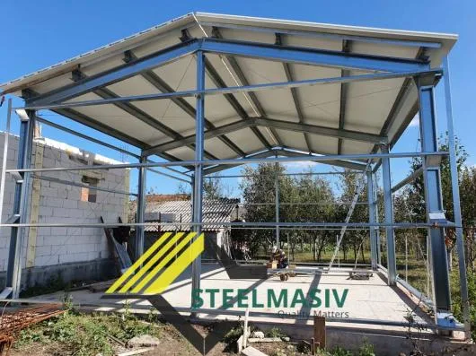 Constructii din armaturi din otel - hale - garaje - Pericei / Salaj