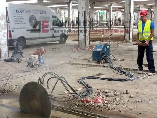 Taiere beton armat cu tehnica diamantata - Bucuresti