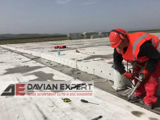 Taiere beton armat cu tehnica diamantata - Bucuresti