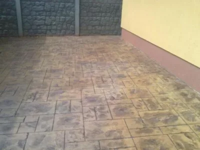Bistrita Nasaud - Pavaj amprentat - orizontal si vertical