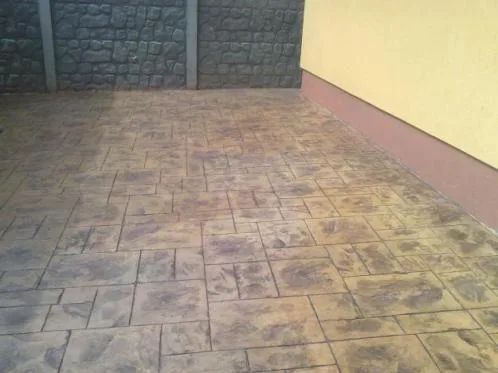 Bistrita Nasaud - Pavaj amprentat - orizontal si vertical