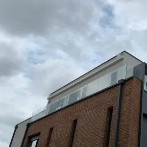 Balustrade din aluminiu eloxat si sticla securizata - Cluj Napoca