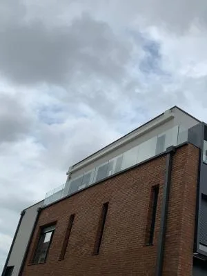Balustrade din aluminiu eloxat si sticla securizata - Cluj Napoca