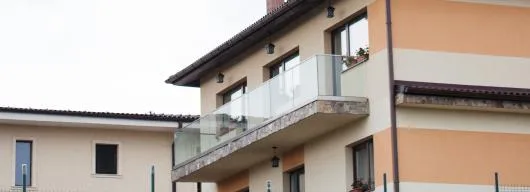 Balustrade din aluminiu eloxat si sticla securizata - Cluj Napoca