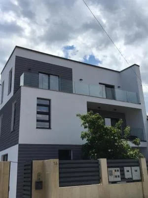 Balustrade din aluminiu eloxat si sticla securizata - Cluj Napoca