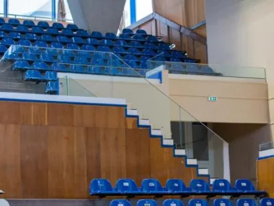 Balustrade din aluminiu eloxat si sticla securizata - Cluj Napoca