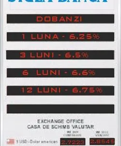 Gama completa de afisaje cu leduri - Bucuresti