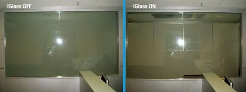 Folii iGlass cu cristale lichide - mese tactile - ecrane - Sibiu