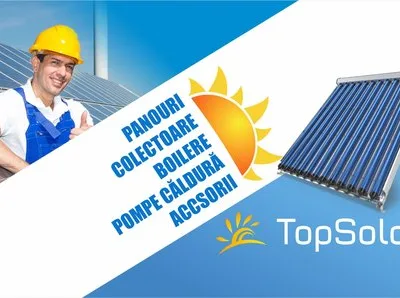 Panouri solare cu tuburi vidate pentru apa calda - Targoviste