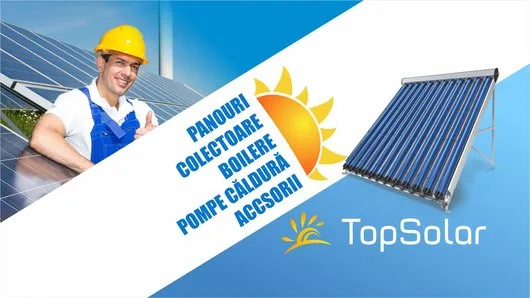 Panouri solare cu tuburi vidate pentru apa calda - Targoviste