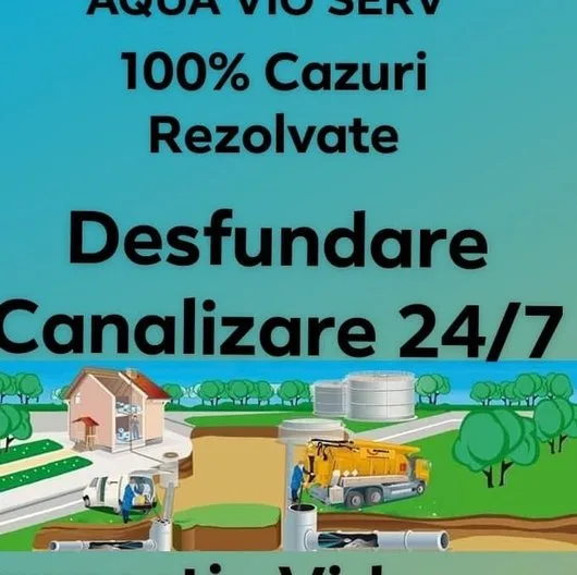 Desfundare canalizare - tevi - canal Bucuresti - Ilfov