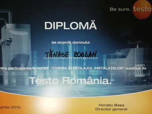 Curatare chimica centrale termice si calorifere Bucuresti