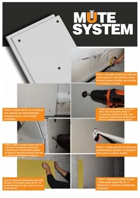 Distribuitor materiale fonoabsorbante si fonoizolante Bucuresti