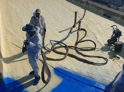 Termoizolatie cu spuma poliuretanica - Draganesti / Prahova