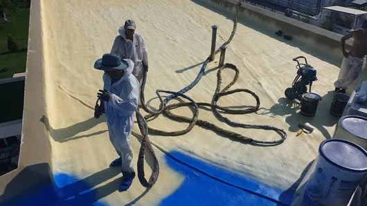 Termoizolatie cu spuma poliuretanica - Draganesti / Prahova