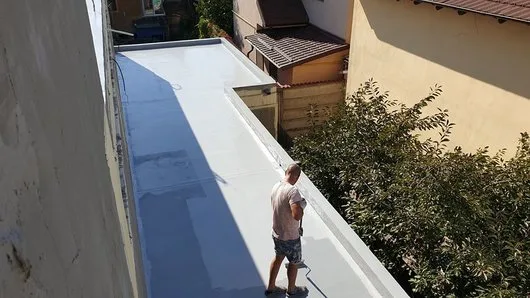 Termoizolatie cu spuma poliuretanica - Draganesti / Prahova