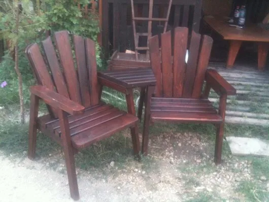 Mobilier - pergole - foisoare din lemn - Nanov / Teleorman