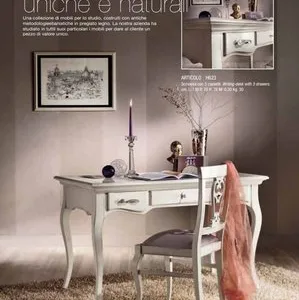 Mobilier Stil din lemn masiv - Vinerea / Alba
