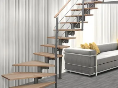 Scari de interior si de exterior - scari pentru spatii reduse - Buzau