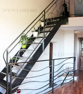 Balustrade - grilaje - copertine si porti din fier forjat - Bucuresti